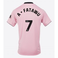 Moški Nogometni dresi Leicester City Issahaku Fatawu #7 Tretji 2025-26 Kratek Rokav